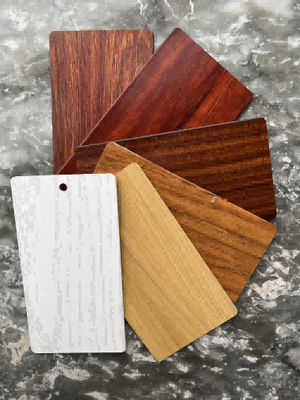 Anodisé EPDM SEAL Top Style d'ouverture en aluminium Casement de fenêtre Palette de couleurs en grain de bois