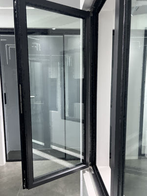 Fenêtres en aluminium avec matériel allemand 8 mm verre pour une efficacité énergétique complète